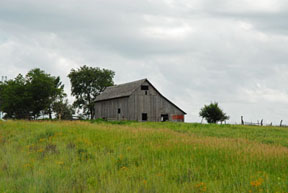Barn south of Nebraska Ciry, NE