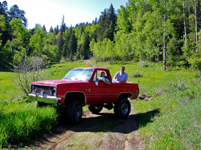 4-Wheelin' above Estes Park