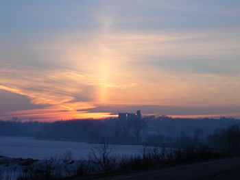 Sunset over Brownville, Nebraska